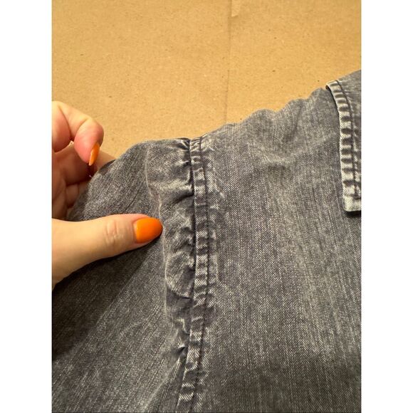 Rails Angelica Acid Wash Chambray Shirt - Picture 7 of 13